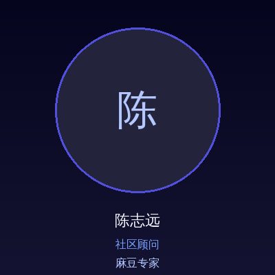 麻豆陈志远